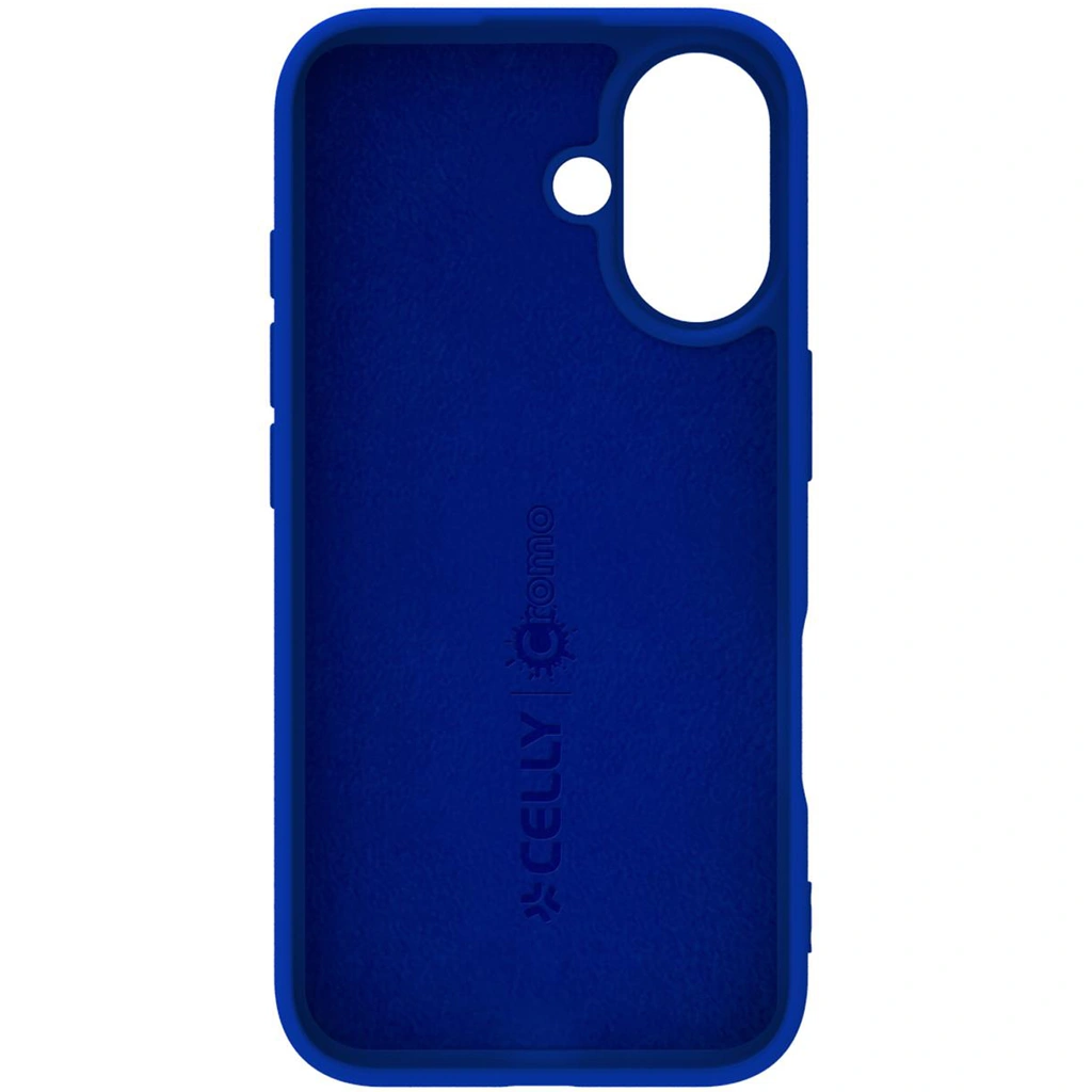 Cromo Soft rubber case iPhone 16 Blå