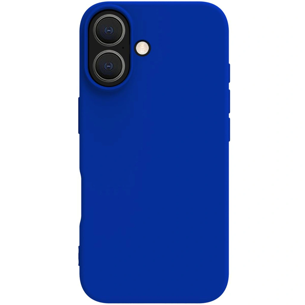 Cromo Soft rubber case iPhone 16 Blå