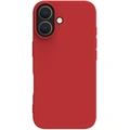 Cromo Soft rubber case iPhone 16 Röd