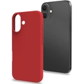 Cromo Soft rubber case iPhone 16 Röd