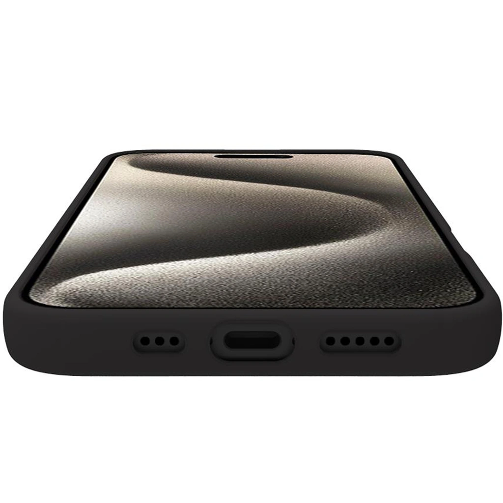 Cromo Soft rubber case iPhone 16 Pro Svart