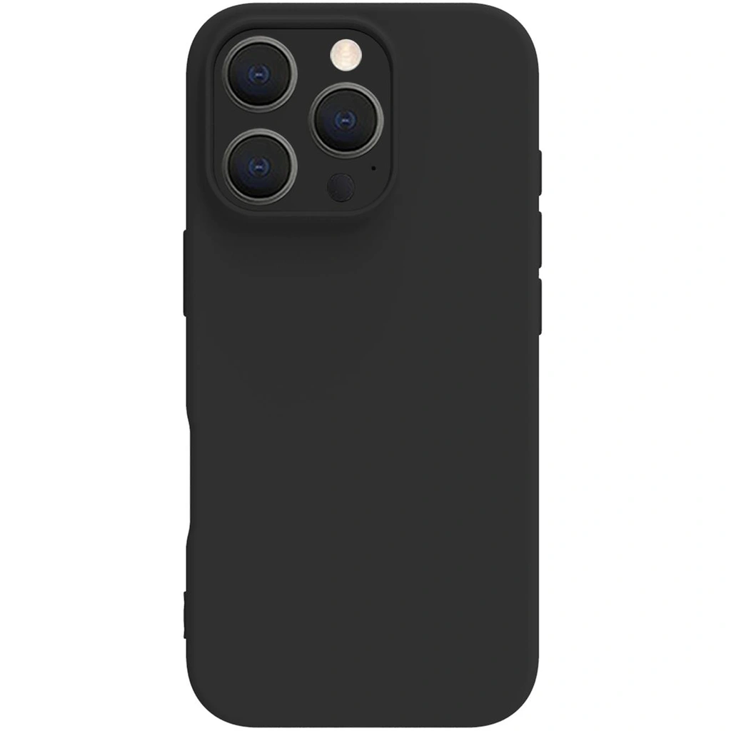 Cromo Soft rubber case iPhone 16 Pro Svart