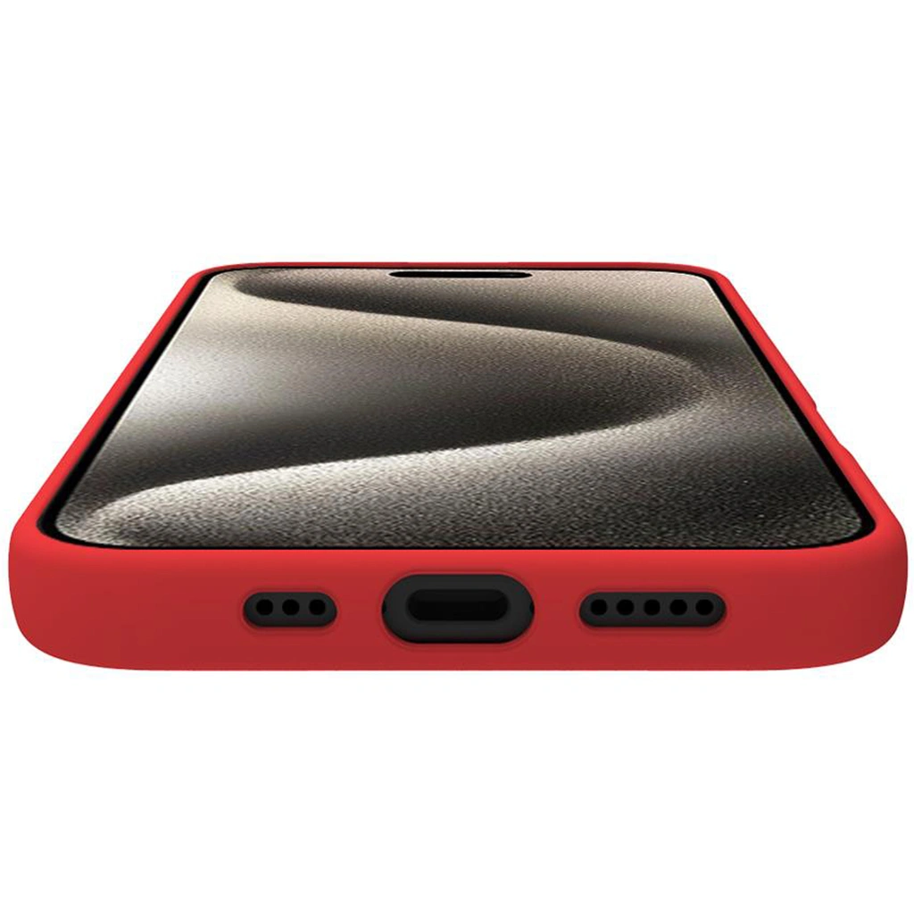 Cromo Soft rubber case iPhone 16 Pro Röd