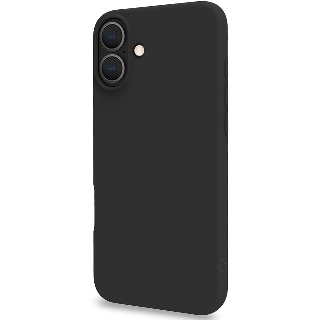 Cromo Soft rubber case iPhone 16 Plus Svart