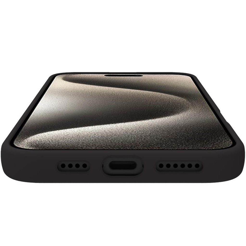 Cromo Soft rubber case iPhone 16 Pro Max Svart