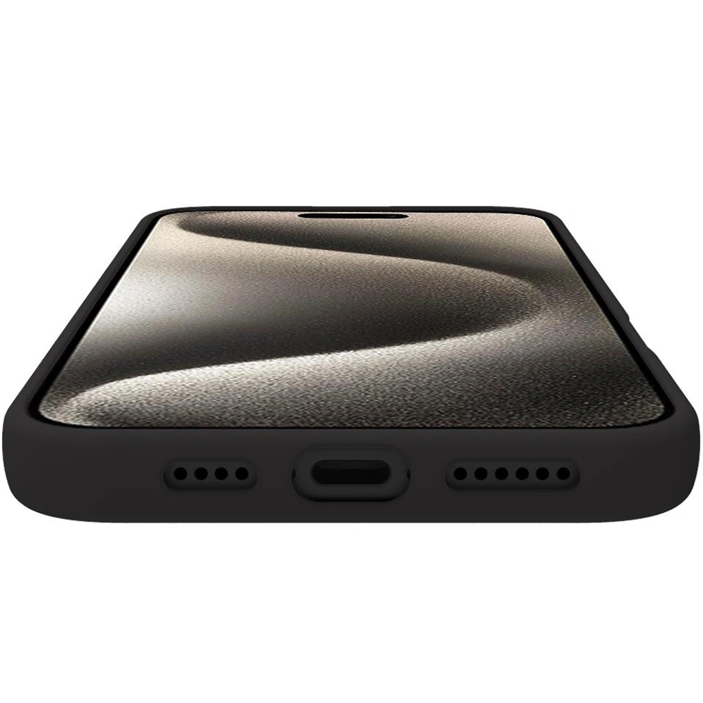 Cromo Soft rubber case iPhone 16 Pro Max Svart