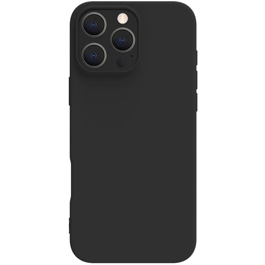 Cromo Soft rubber case iPhone 16 Pro Max Svart