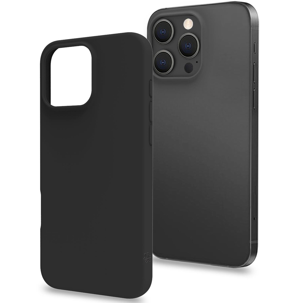 Cromo Soft rubber case iPhone 16 Pro Max Svart