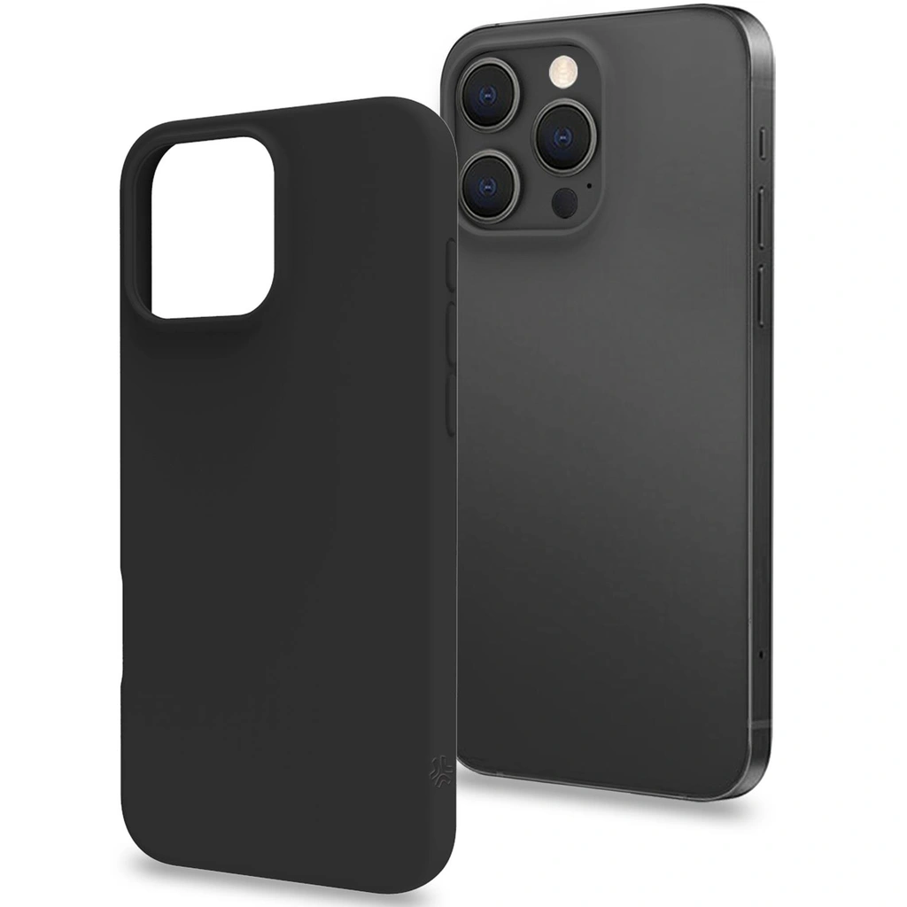 Cromo Soft rubber case iPhone 16 Pro Max Svart