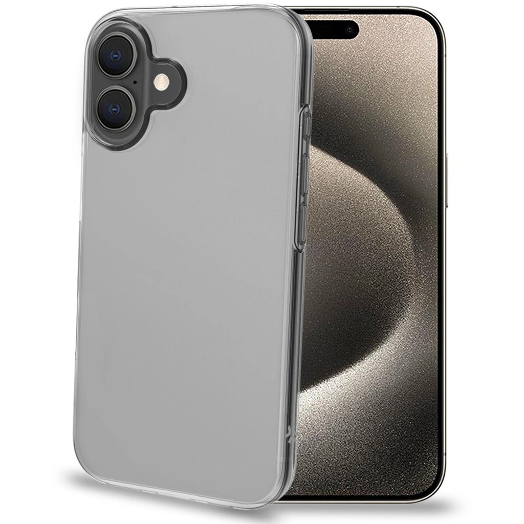 Gelskin TPU Cover iPhone 16 Transparent