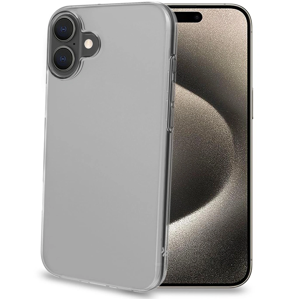 Gelskin TPU Cover iPhone 16 Plus Transparent