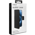 Wally Wallet Case iPhone 16 Pro Svart