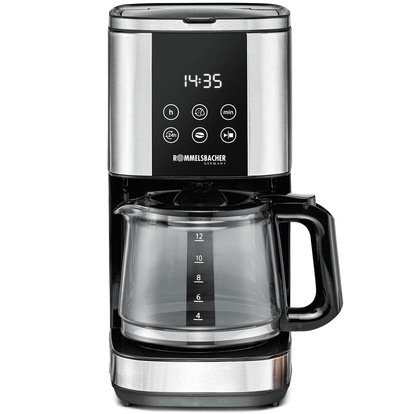 Kaffebryggare med timer Rostfritt FKM 1000  1,5l 1000W