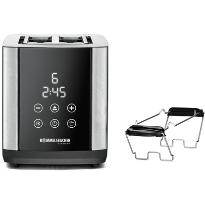 Brödrost Sunny TO 850 Rostfri LED-Disp Touch Control