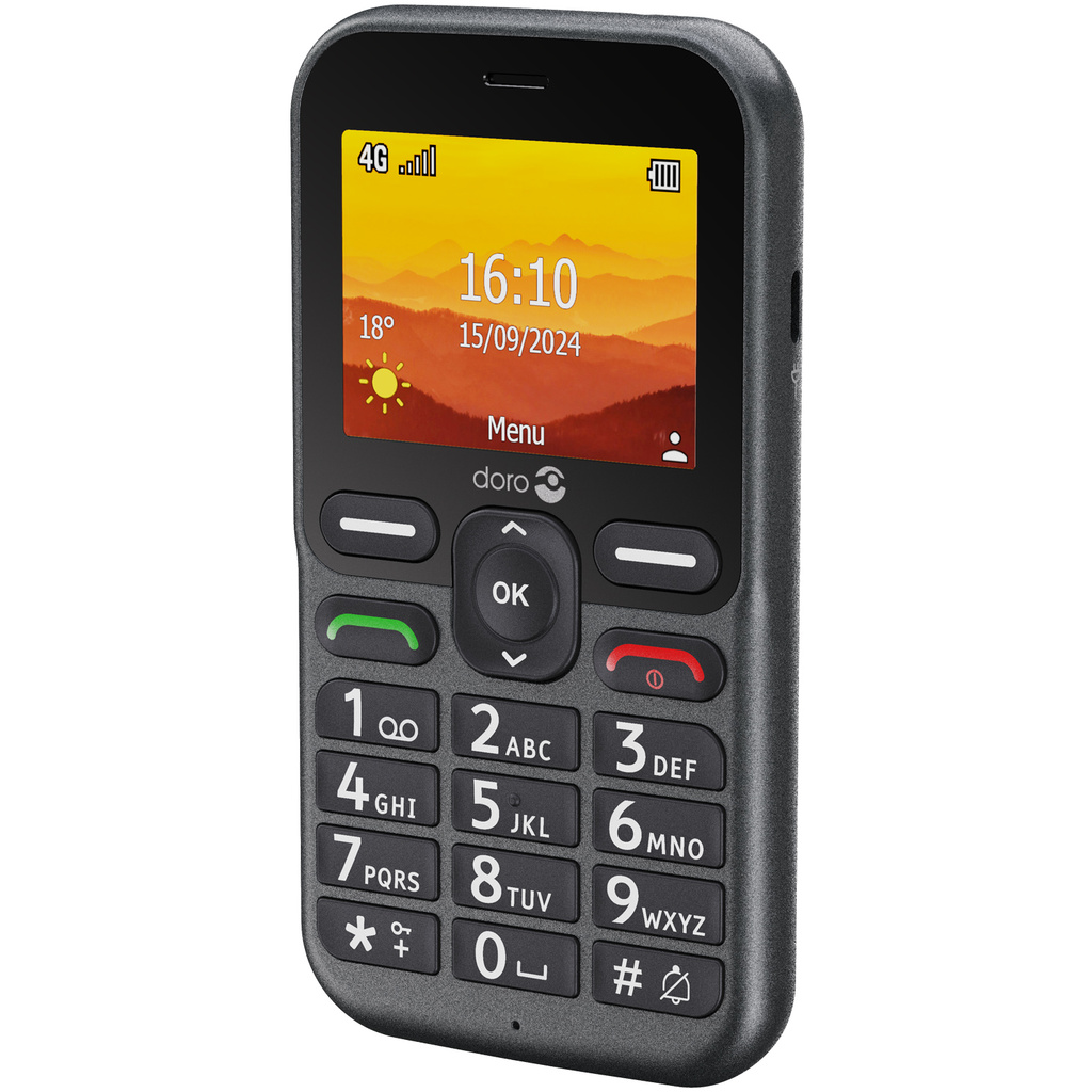 Mobiltelefon 4G Leva L11 Grafitgrå