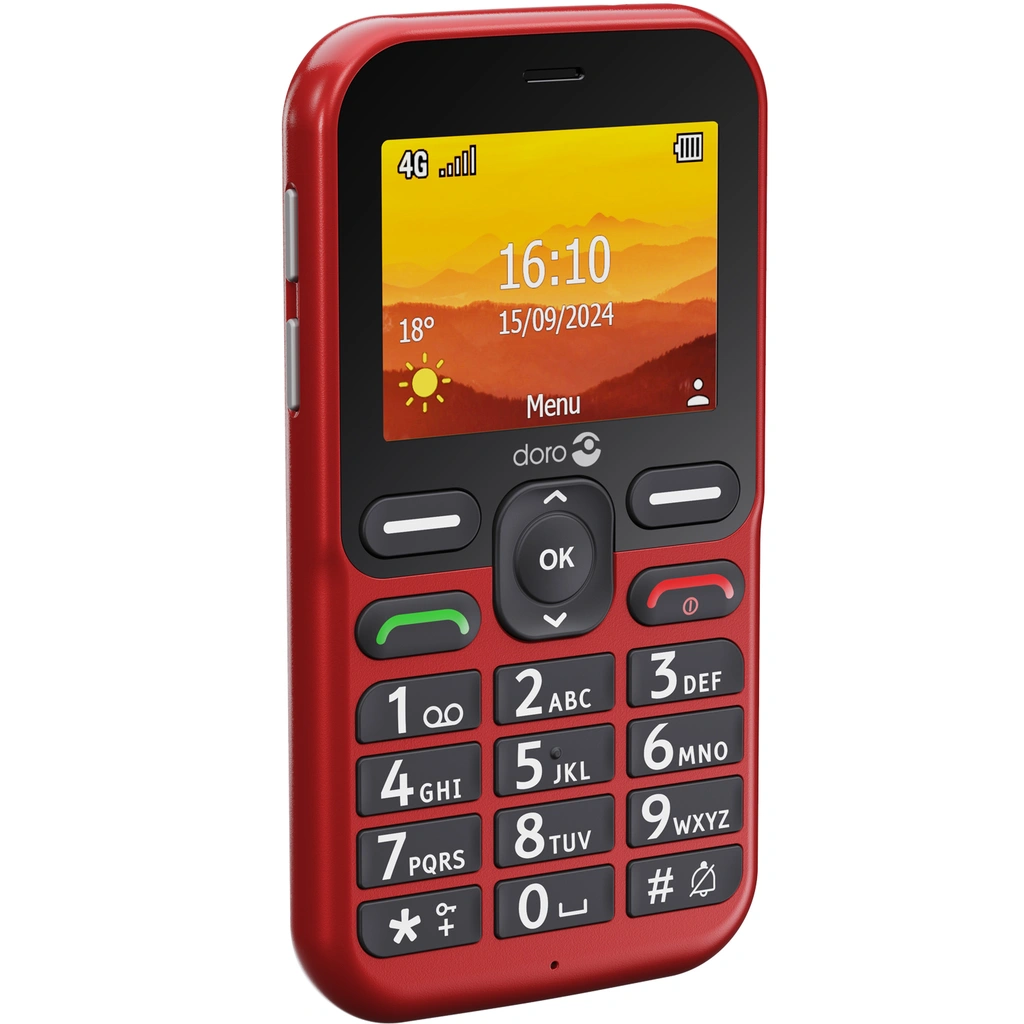 Mobiltelefon 4G Leva L11 Röd