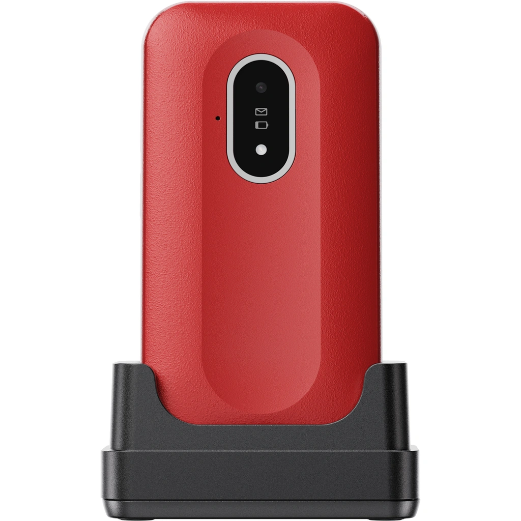 Mobiltelefon 4G Leva L21 Röd/Vit