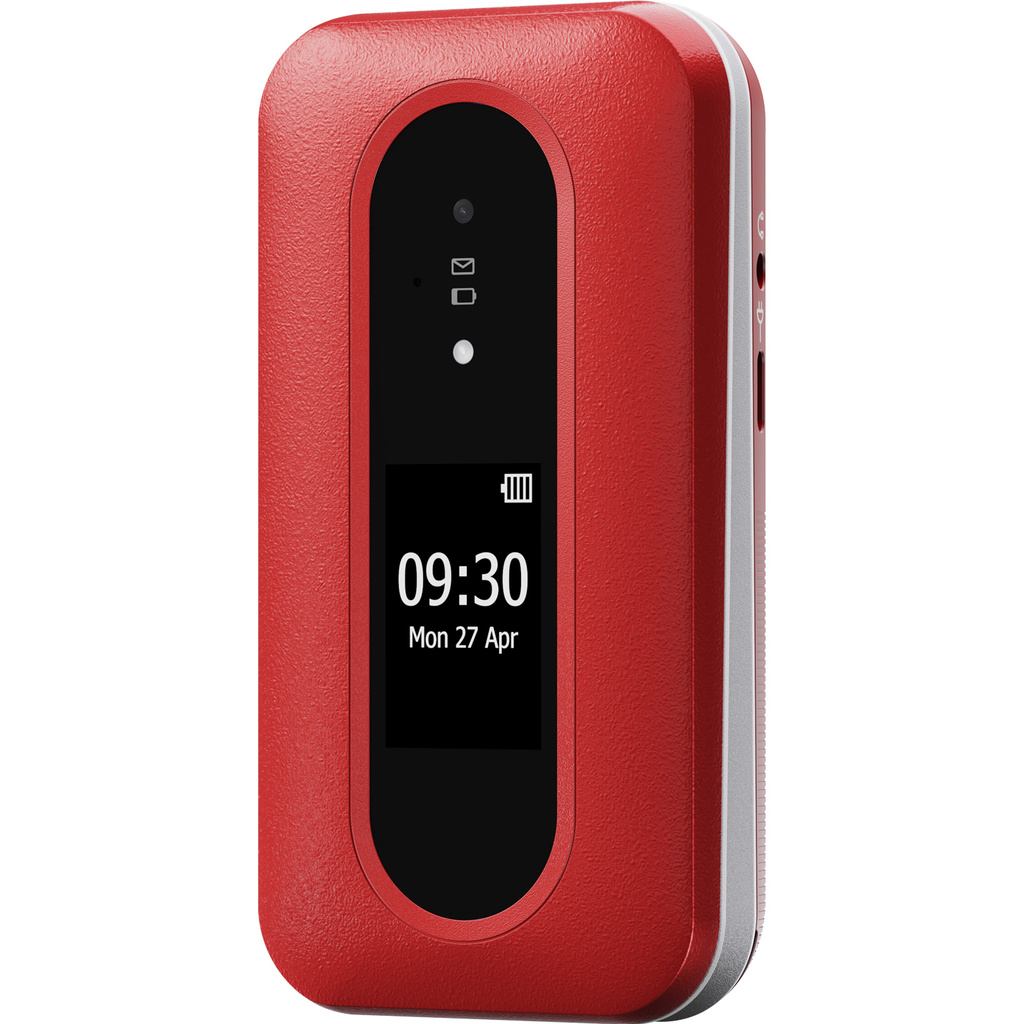 Mobiltelefon 4G Leva L31 Röd/Vit