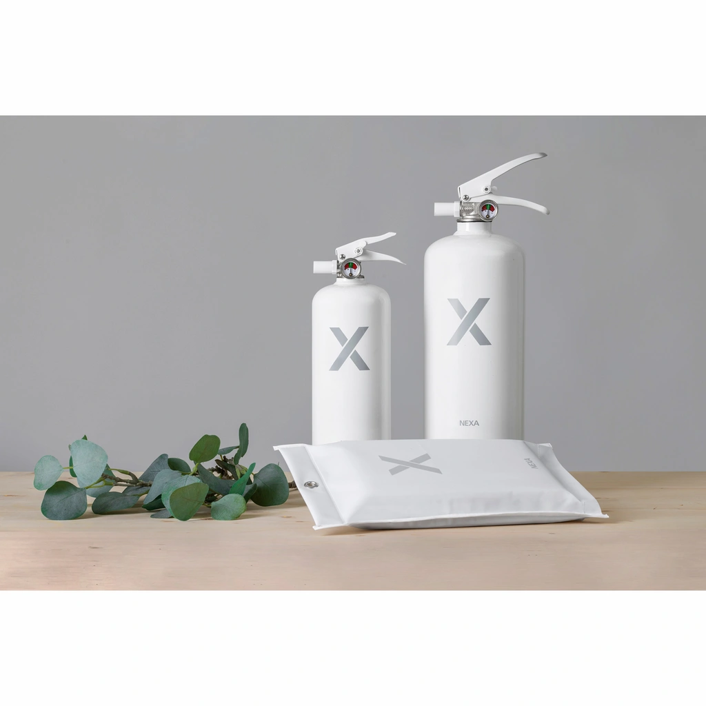 FB-120 VMD Fire Blanket Silicone White 120x120 cm