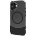 Magdual MagSafe-kompatibelt skal iPhone 16 Svart + Transparent