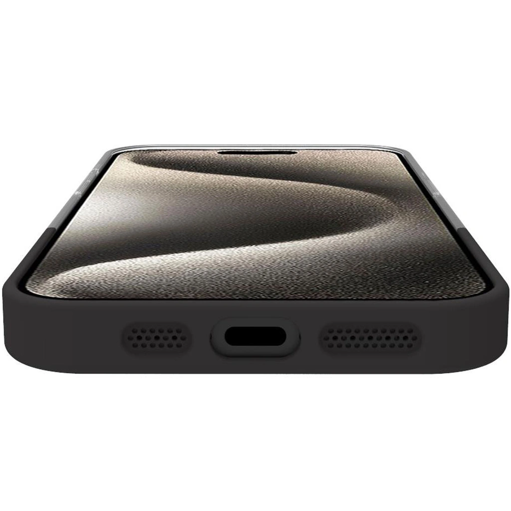 Magdual MagSafe-kompatibelt skal iPhone 16 Svart + Transparent