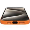 Magdual MagSafe-kompatibelt skal iPhone 16 Orange + Transparent