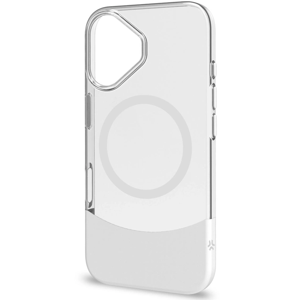 Magdual MagSafe-kompatibelt skal iPhone 16 Vit + Transparent
