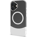 Magdual MagSafe-kompatibelt skal iPhone 16 Vit + Transparent