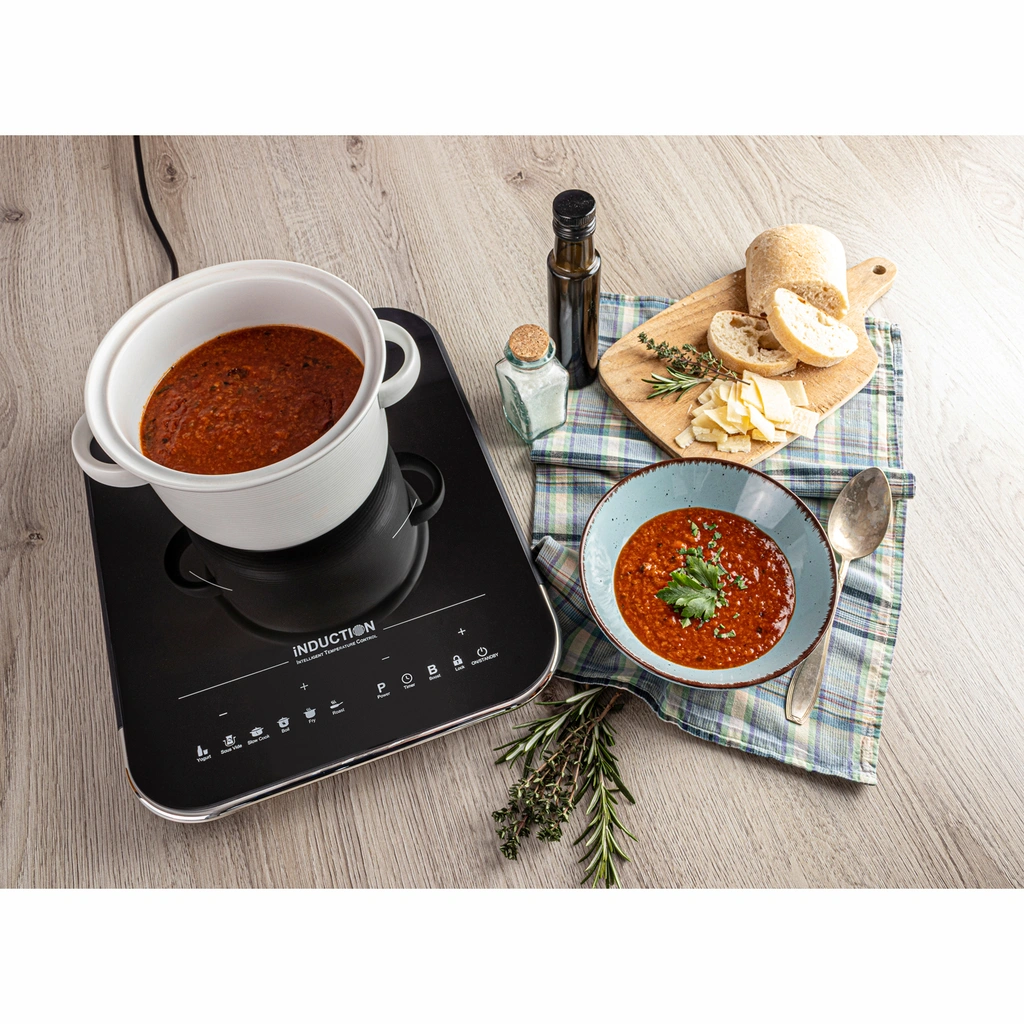 Induktionsplatta m. temp sensor CTS 2000/IN Touch Control