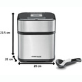 Glassmaskin  IM 12 Kurt  0,5l Rostfri  Sorbet,Glass Frusen Yogurt Slush