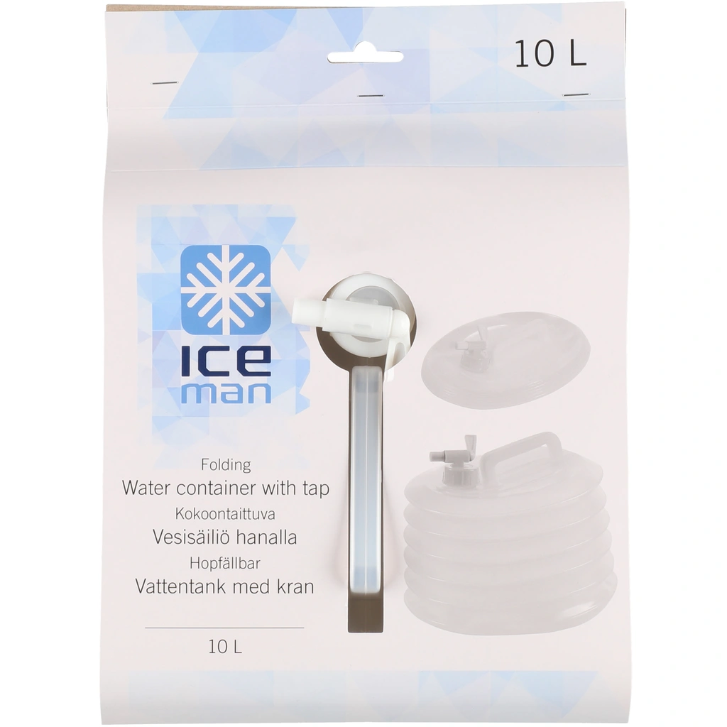 Vattendunk Hopfällbar Med Kran 10 L