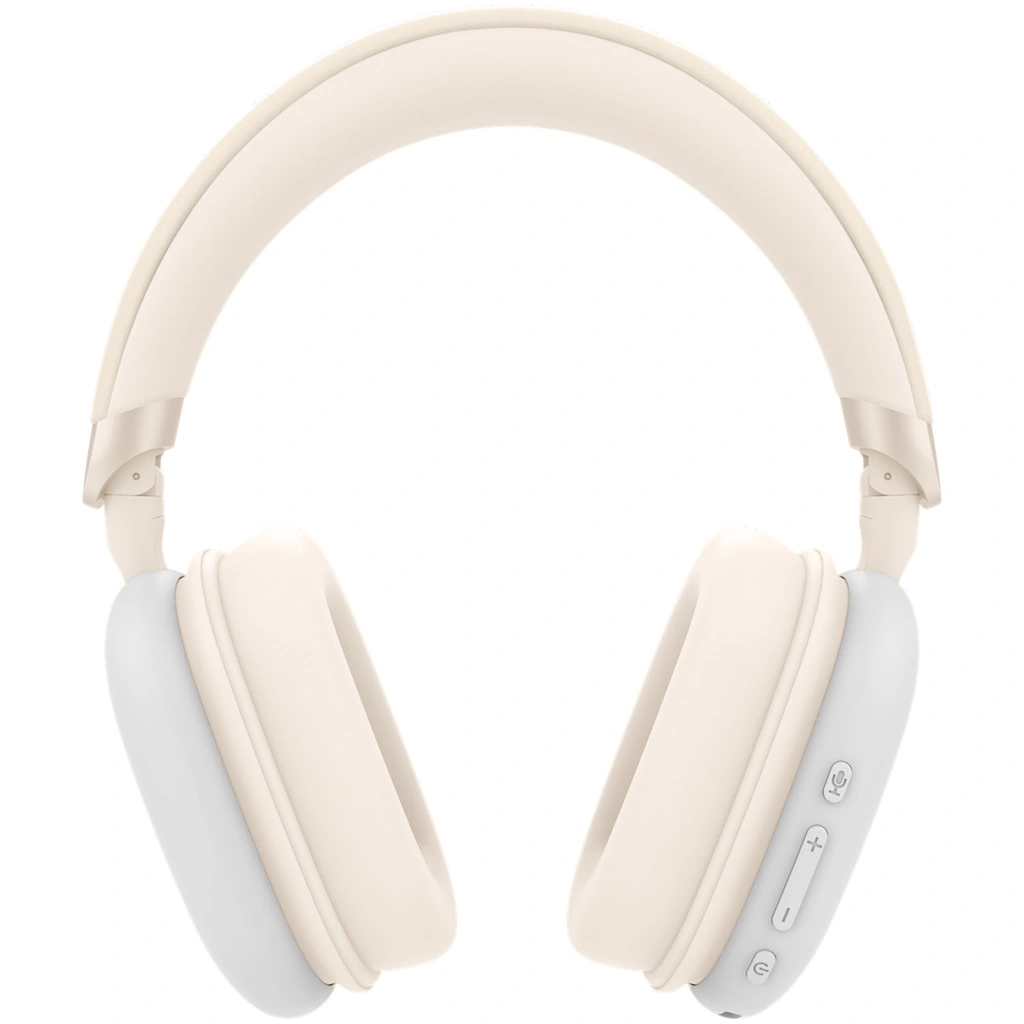 Hörlurar Over-Ear Trådlösa ANC ENC Soundbeat Vit