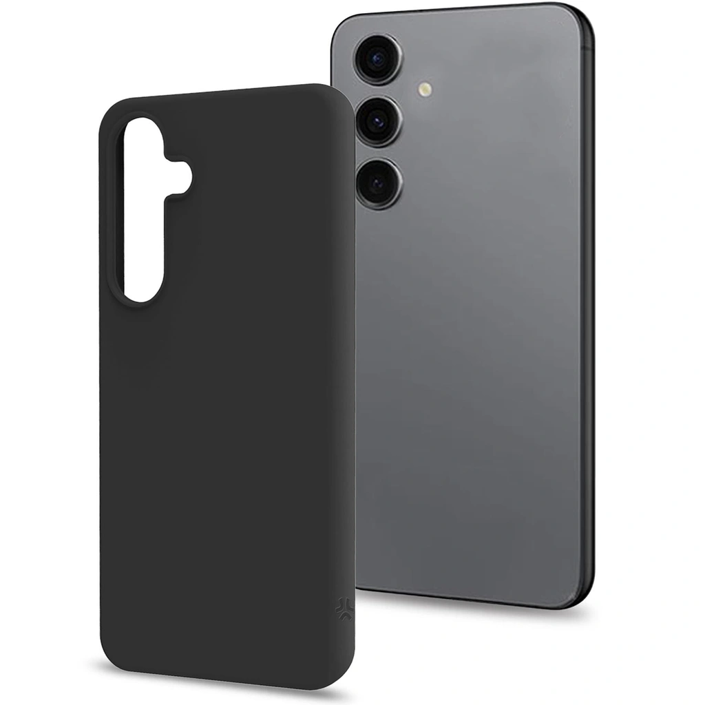 Cromo Soft rubber case Galaxy S24 FE Svart