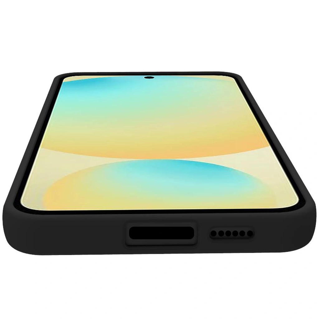 Cromo Soft rubber case Galaxy S24 FE Svart