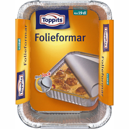 Folieformar med Lock 19dl  15st DFP