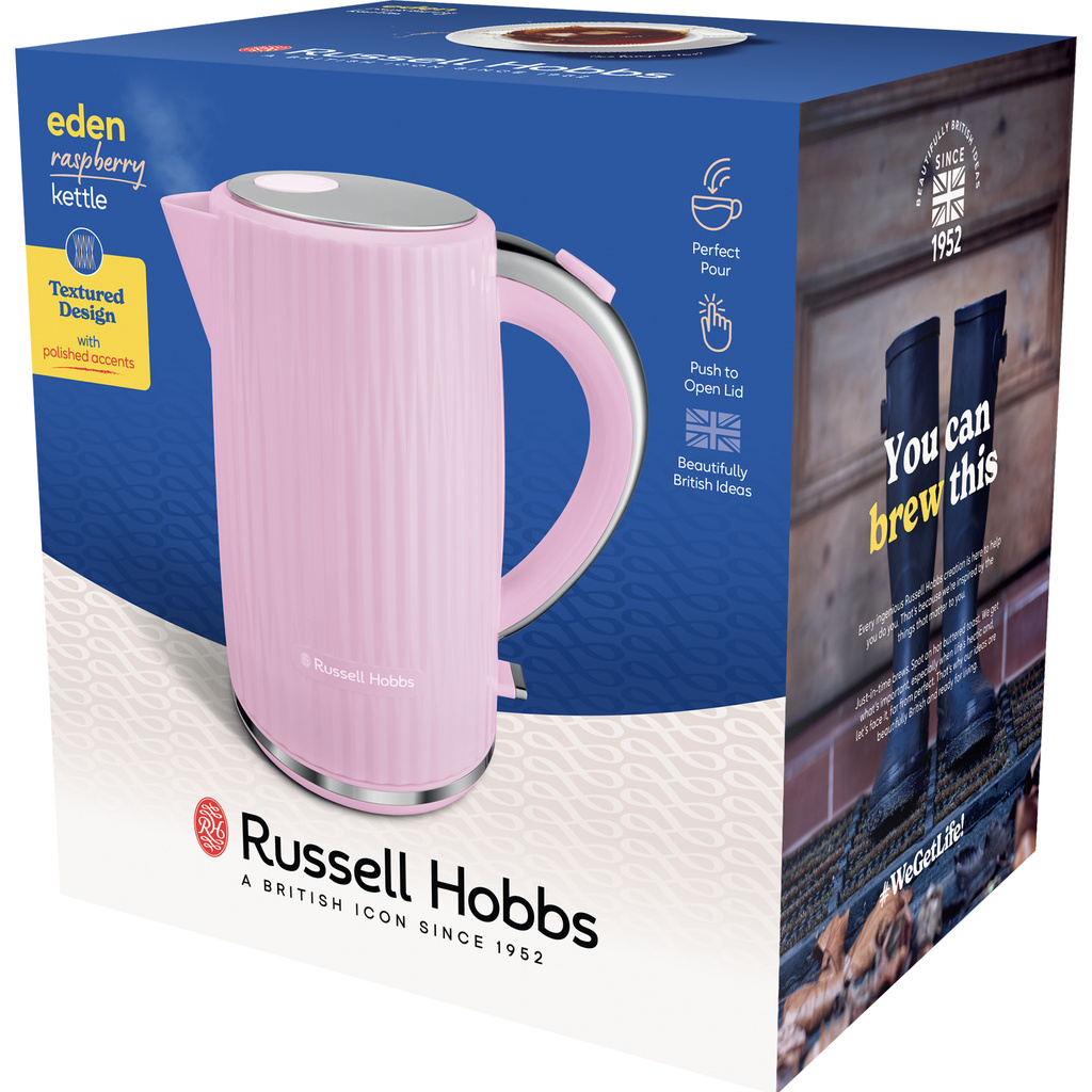 Vattenkokare  27362-70 Eden Kettle Raspberry 