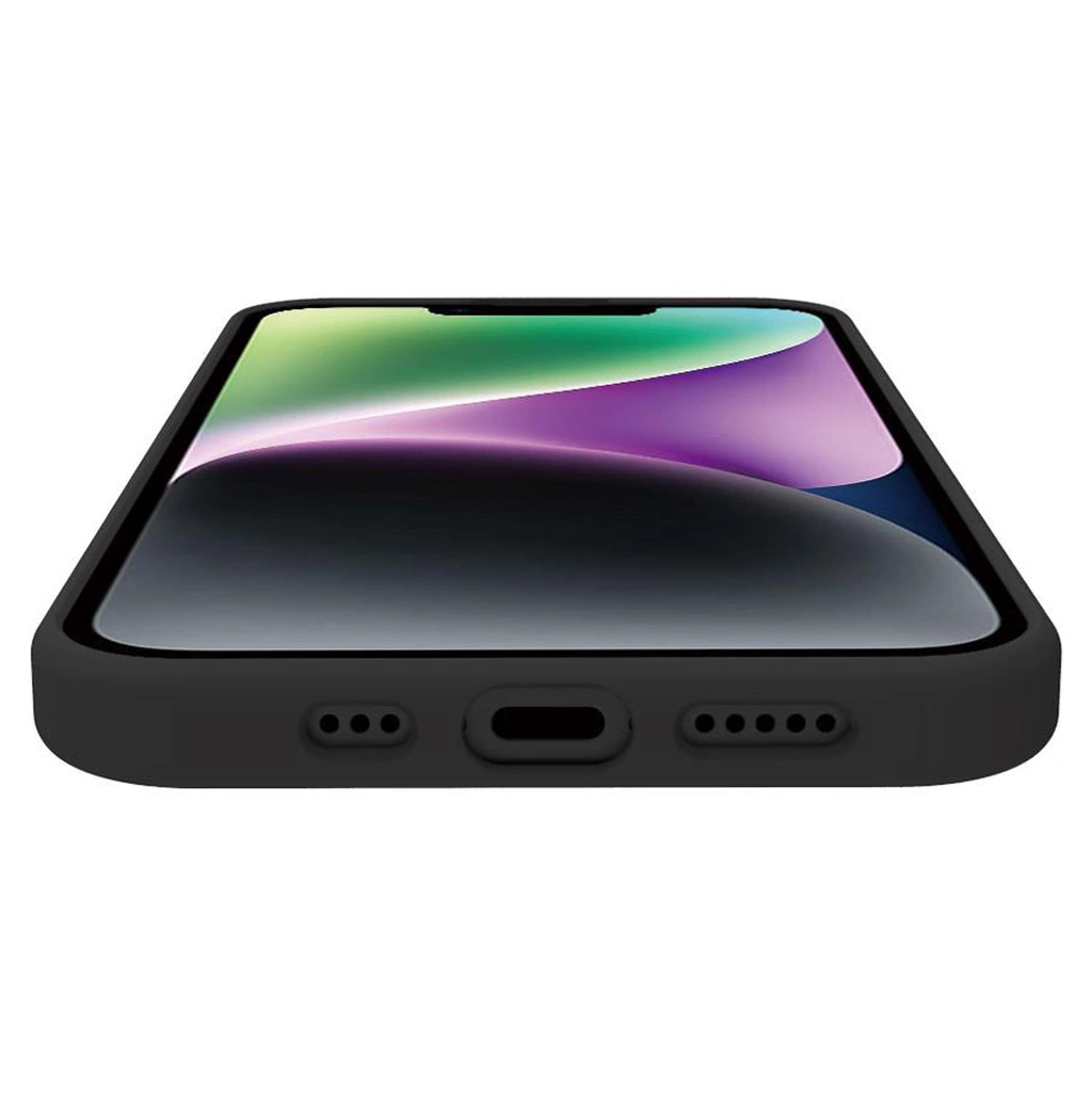 Cromomag Soft rubber case MagSafe-kompatibelt iPhone 15 Svart