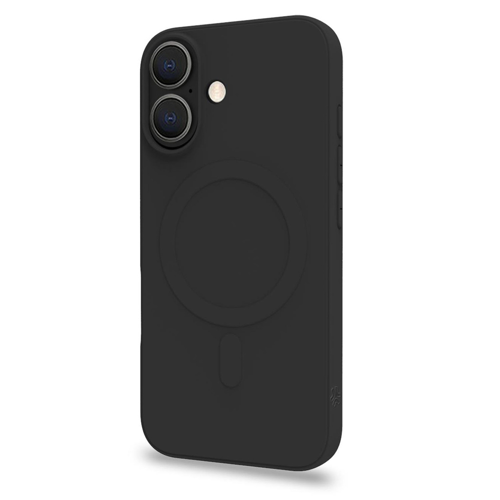 Cromomag Soft rubber case MagSafe-kompatibelt iPhone 16 Svart