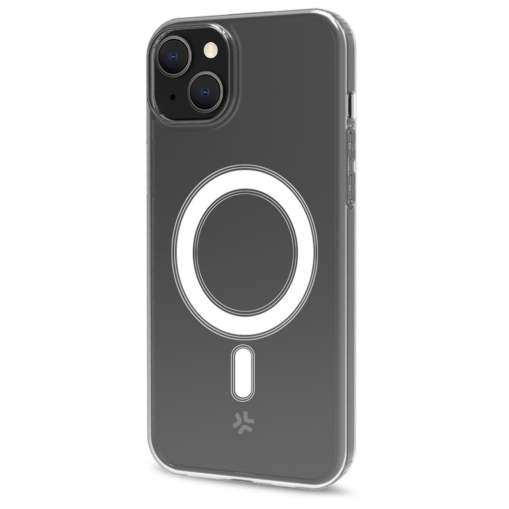 Gelskinmag TPU Cover MagSafe-kompatibelt iPhone 15 Transparent
