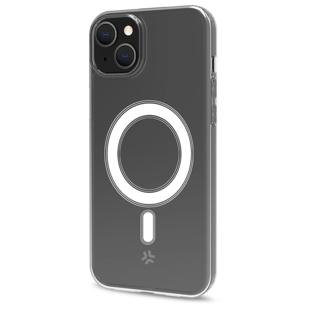 Gelskinmag TPU Cover MagSafe-kompatibelt iPhone 15 Transparent
