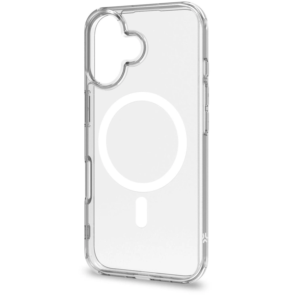 Gelskinmag TPU Cover MagSafe-kompatibelt iPhone 16 Transparent