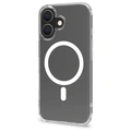 Gelskinmag TPU Cover MagSafe-kompatibelt iPhone 16 Transparent