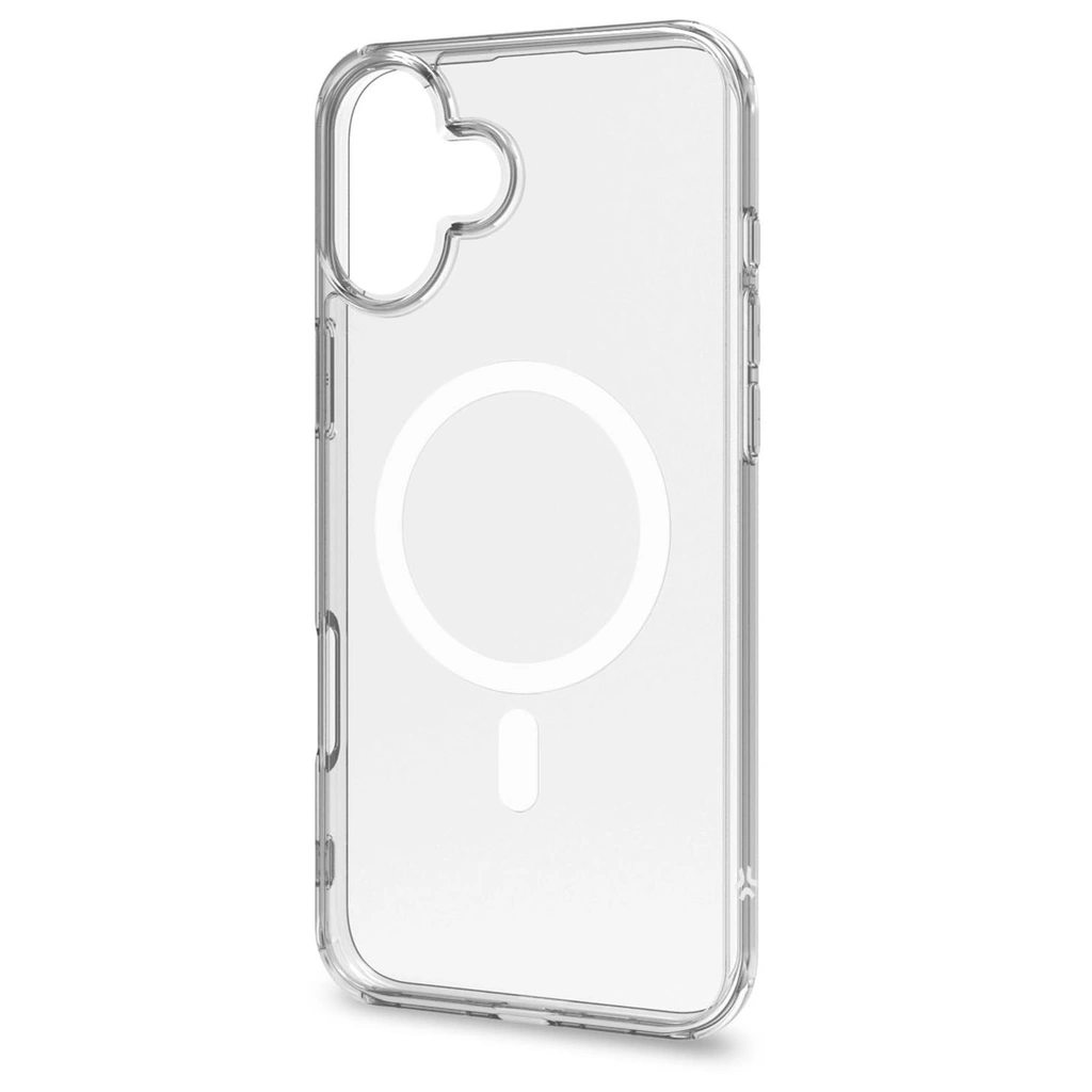 Gelskinmag TPU Cover MagSafe-kompatibelt iPhone 16 Plus Transparent