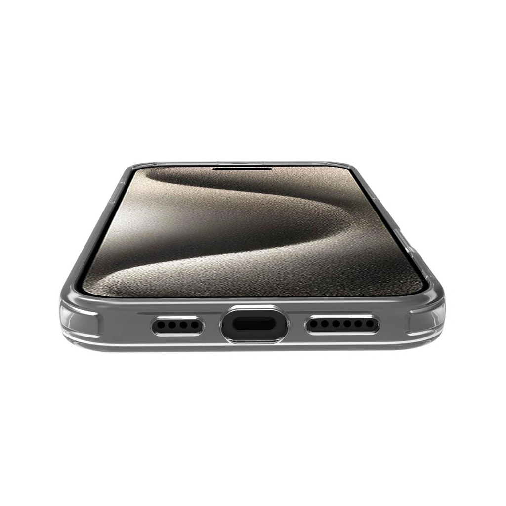 Gelskinmag TPU Cover MagSafe-kompatibelt iPhone 16 Plus Transparent