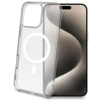 Gelskinmag TPU Cover MagSafe-kompatibelt  iPhone 16 Pro Max Transparent