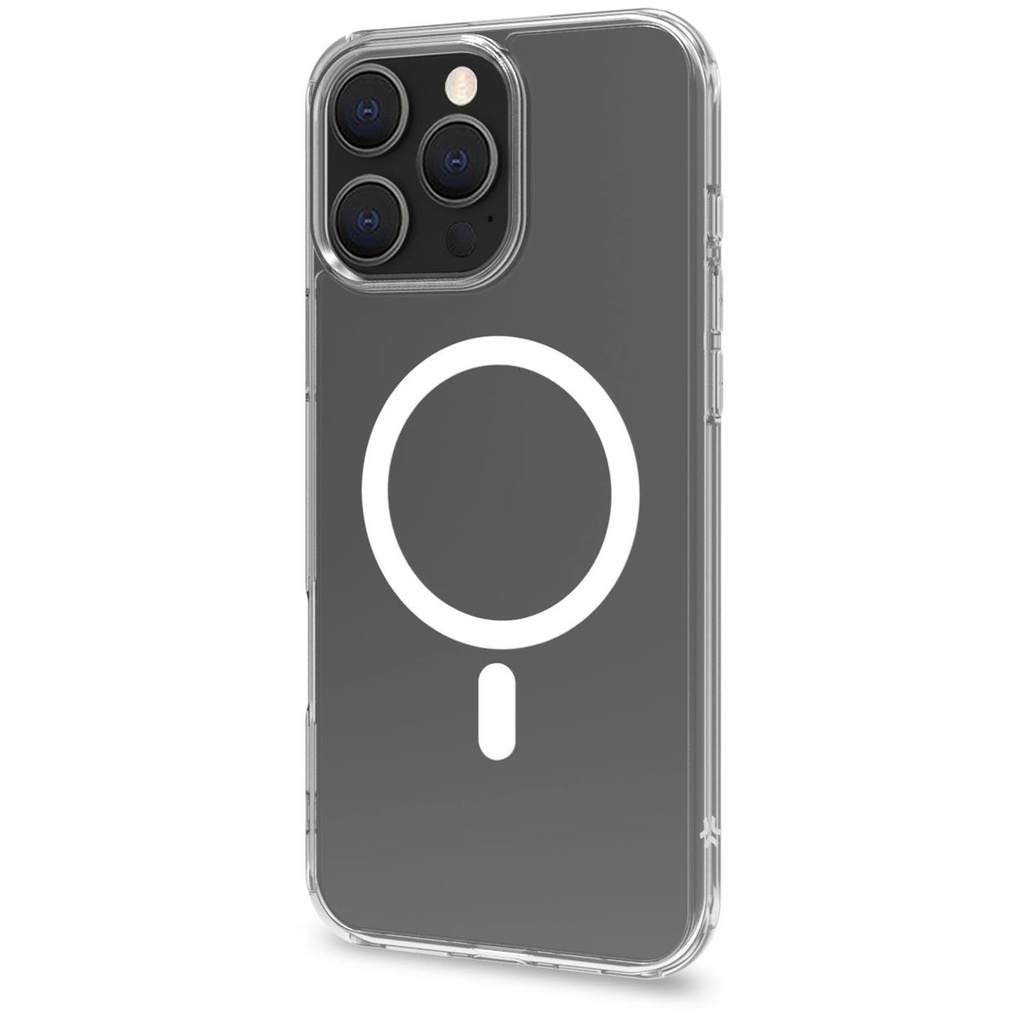 Gelskinmag TPU Cover MagSafe-kompatibelt  iPhone 16 Pro Max Transparent