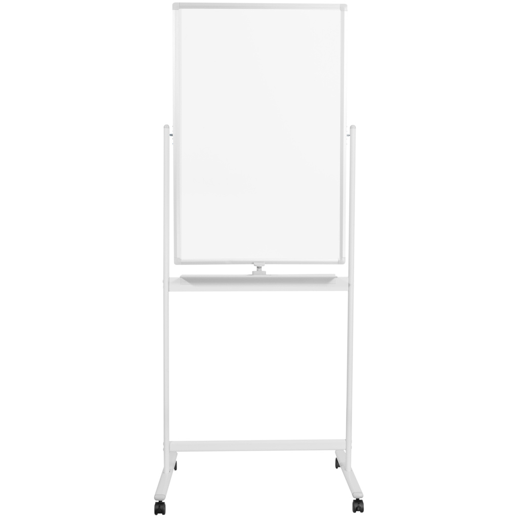 Whiteboard Dubbelsidig Mobil 60x90 cm