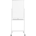 Whiteboard Dubbelsidig Mobil 60x90 cm