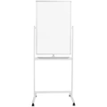 Whiteboard Dubbelsidig Mobil 60x90 cm