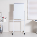 Whiteboard Dubbelsidig Mobil 60x90 cm